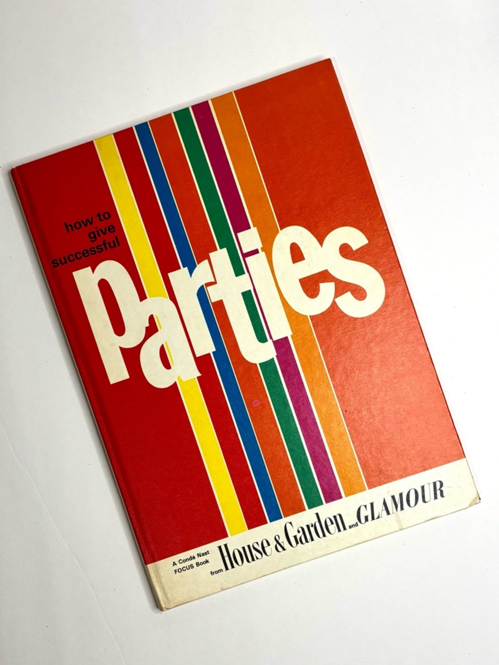 Vintage 1969 Condé Nast “ How to Give Successful Parties “ Hardcover Book